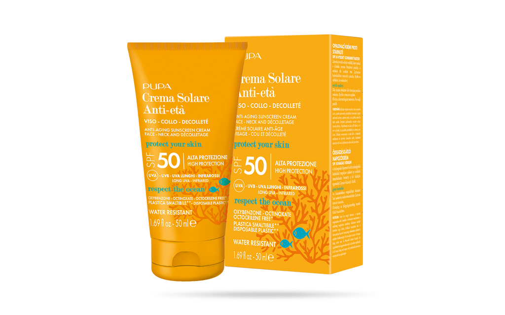 Anti-Aging Sunscreen Cream SPF 50 (50 ml) - PUPA Milano